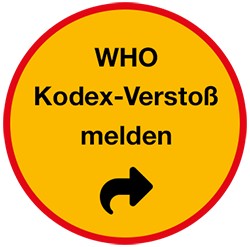 WHO Kodex-Verstoß melden
